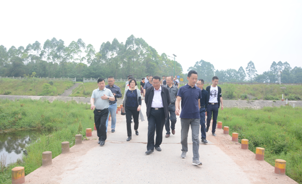 李志国主任率队调研中国首家竹林湿地公园保护情况