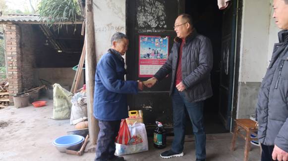 周志开副主任开展春节走访慰问活动
