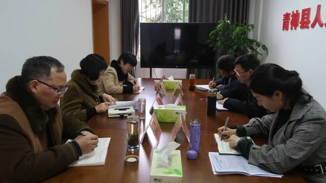 市人大常委会副主任李建章莅青调研社会委设置情况