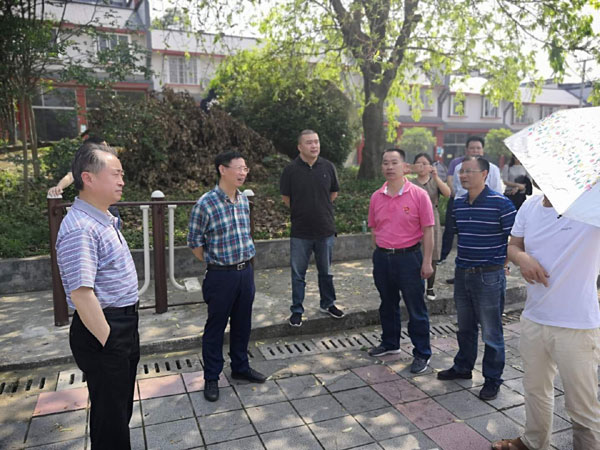 市人大调研青神民生实事项目实施工作