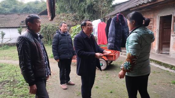 李志国主任开展春节慰问活动
